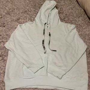 Loose fit mint hoodie